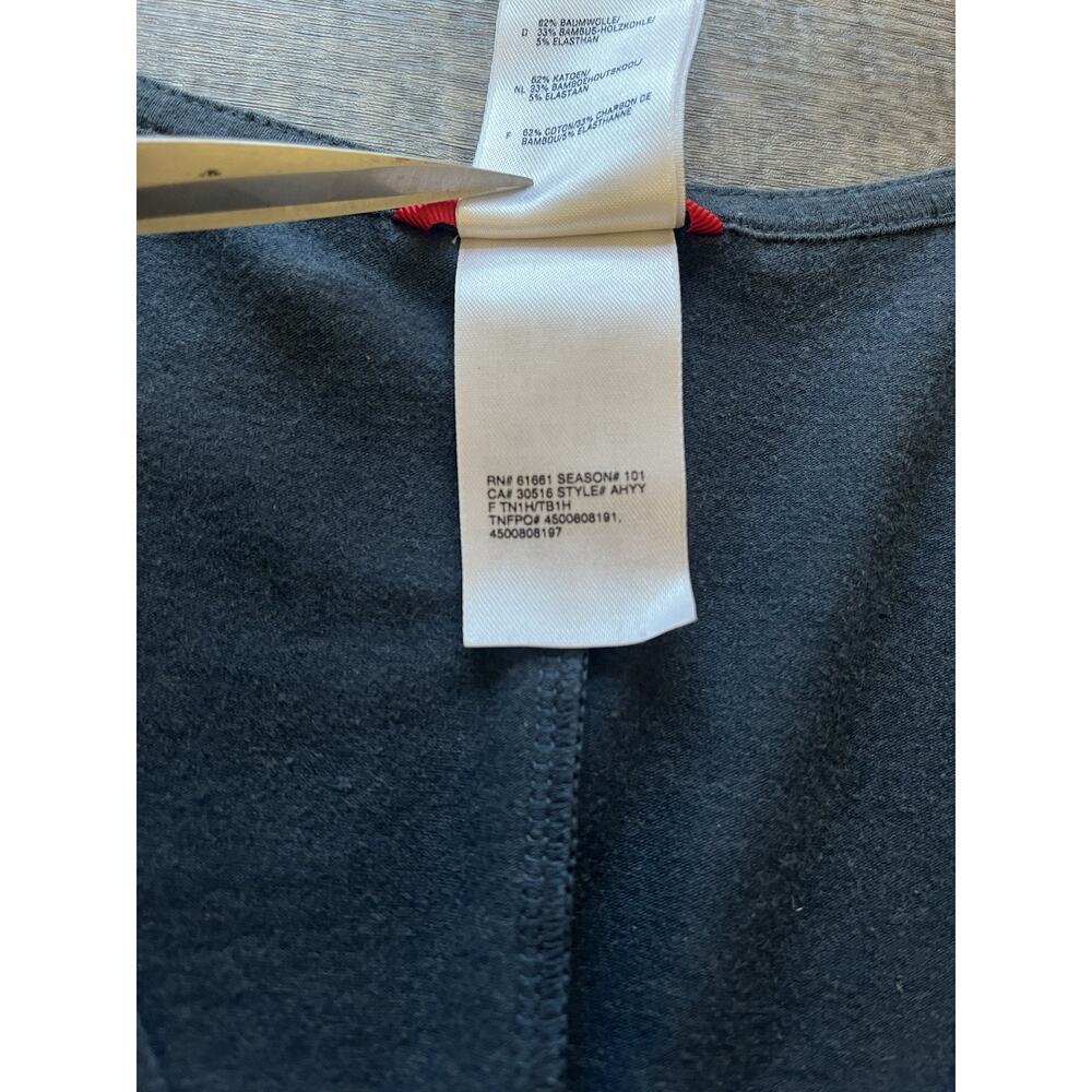 THE NORTH FACE Womens Kayla Wrap Dress Navy Blue Floral AHYY Short Sleeve Small - Picture 6 of 10
